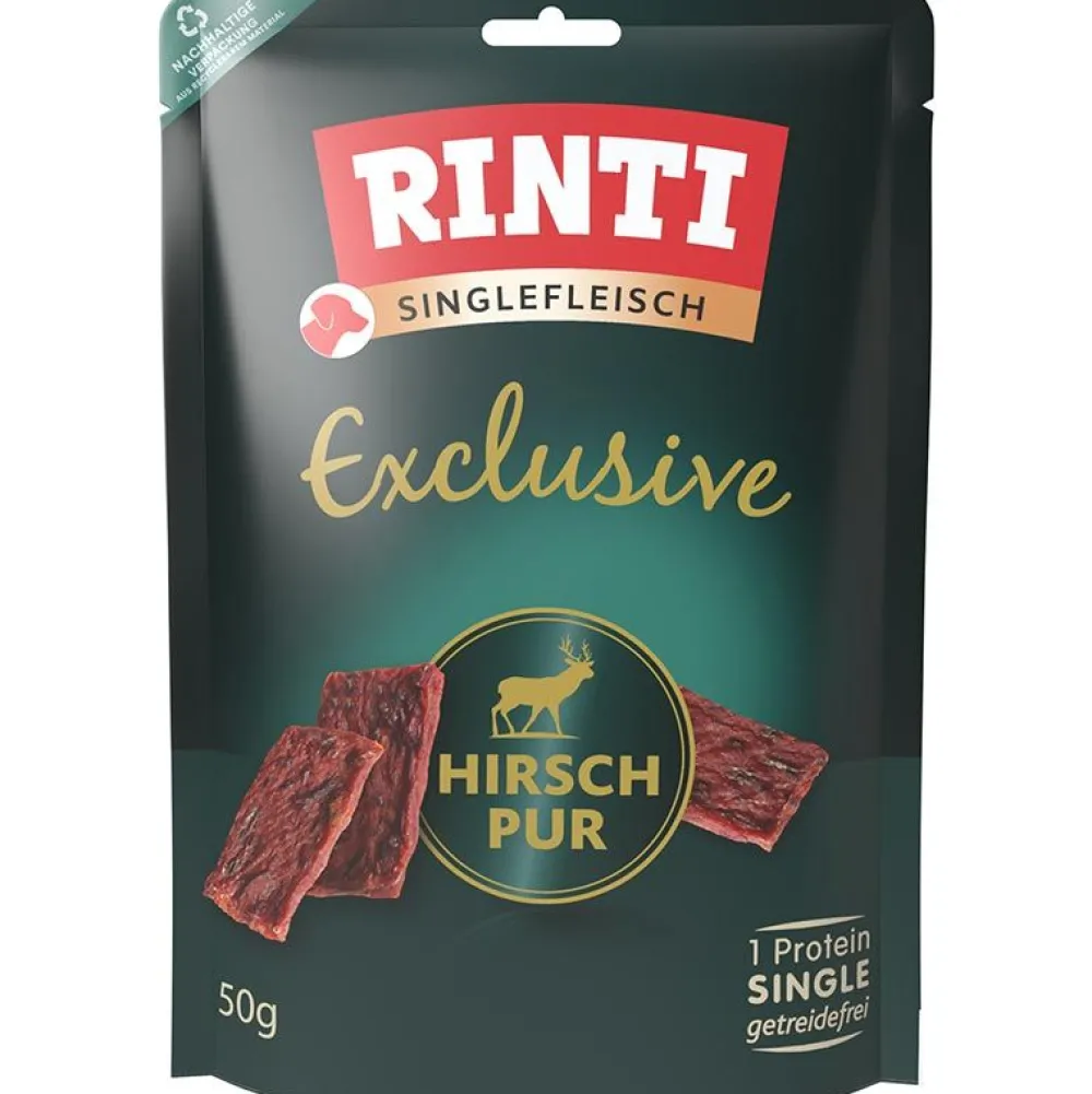 Rinti|Rinti>Futterfreund Rinti Exclusive Snack Hirsch 50g