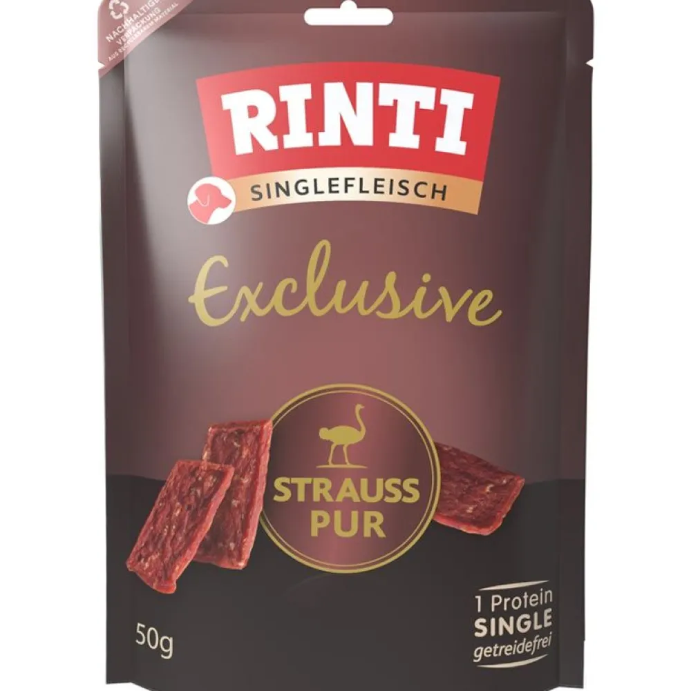 Rinti|Rinti>Futterfreund Rinti Exclusive Snack Strauss 50g