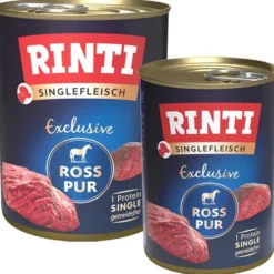 Rinti>Futterfreund Rinti Singlefleisch Ross Pur