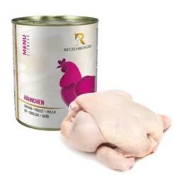 Ritzenberger>Futterfreund Ritzenberger Hähnchen, Hirse, Karotte u. Ei