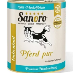 Sanoro>Futterfreund Sanoro Pures Muskelfleisch Pferd pur 800g
