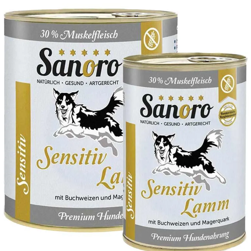 Sanoro>Futterfreund Sanoro Sensitiv Lamm mit Karotte und Buchweizen