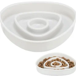 Katzennäpfe|Futternapf>Futterfreund Slow Feeding Kunststoffnapf 0.35 l / 15x15 cm, grau
