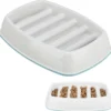 Futternapf>Futterfreund Slow Feeding Kunststoffnapf 0.25 l / 21x14 cm, grau