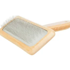Bürsten & Kämme|Katzenpflege & Hygiene>Futterfreund Softbürste, Bambus/Metall, 12x15cm