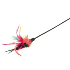 Katzenspielzeug>Futterfreund Spielstab mit Federn 50 cm