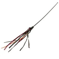 Katzenspielzeug>Futterfreund Spielstab mit Lederbändchen 65 cm