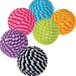 Katzenspielzeug>Futterfreund Spiralball, Kunststoff/Nylon, 4,5cm