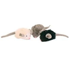 Katzenspielzeug>Futterfreund Squieky Plüschmäuse 6 cm