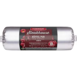 Steakhouse|Fleischeslust>Futterfreund Steakhouse-Wurst - Büffel pur 500g