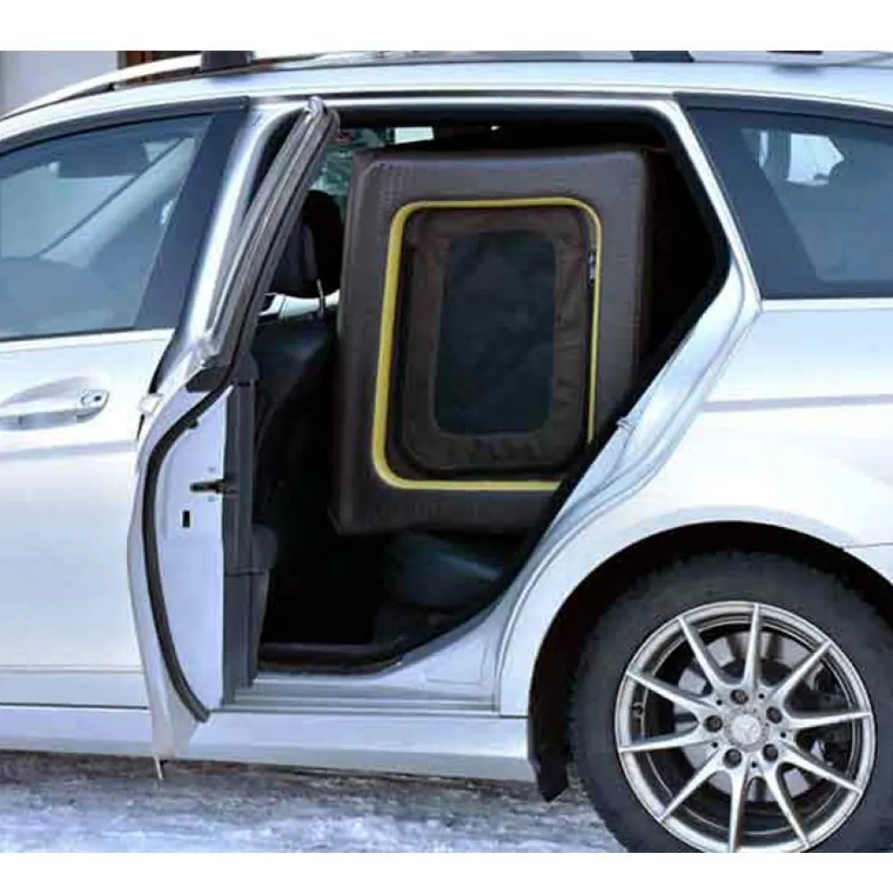 Unterwegs Mit Hund>Futterfreund TAMI Backseat L - Auto und Home Hundebox, aufblasbar 6,7 kg