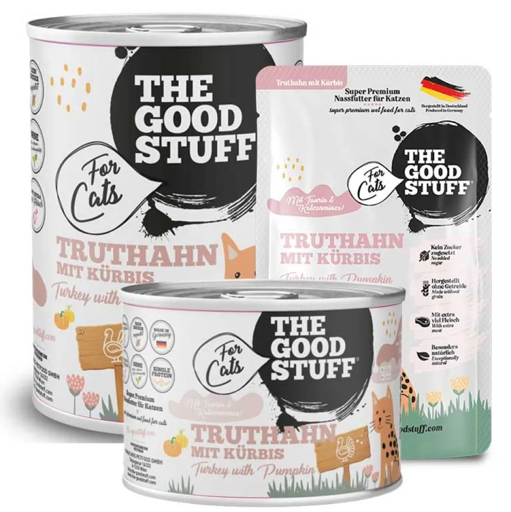 The Goodstuff>Futterfreund The Goodstuff Katze Truthahn + Kürbis