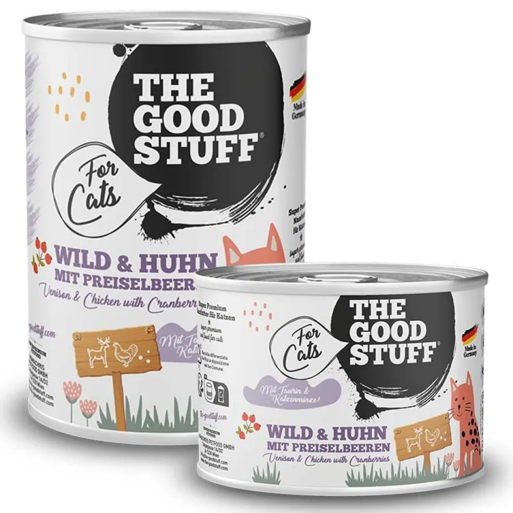 The Goodstuff>Futterfreund The Goodstuff Katze Wild + Huhn + Preiselbeeren