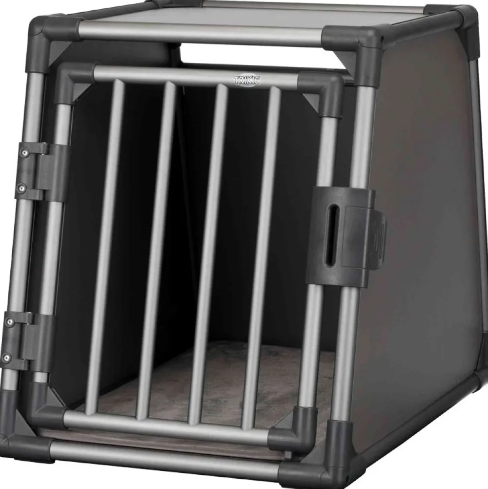 Unterwegs Mit Hund>Futterfreund Transportbox, Aluminium, grafit