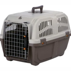 Unterwegs Mit Hund>Futterfreund Transportbox Skudo, taupe/sand