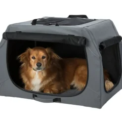 Unterwegs Mit Hund>Futterfreund Transportbox Soft Kennel Easy, grau