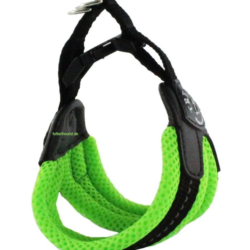 Halsbänder, Leinen & Geschirre>Futterfreund Tre Ponti Easy Fit Soft-Geschirr NEON, atmungsaktiv, rosa