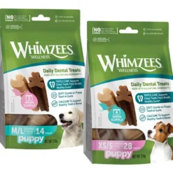 Zahnpflege>Futterfreund Whimzees Dog Snack Value Bag Puppy