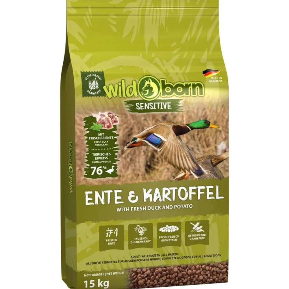 Wildborn>Futterfreund Wildborn Ente und Kartoffel Adult