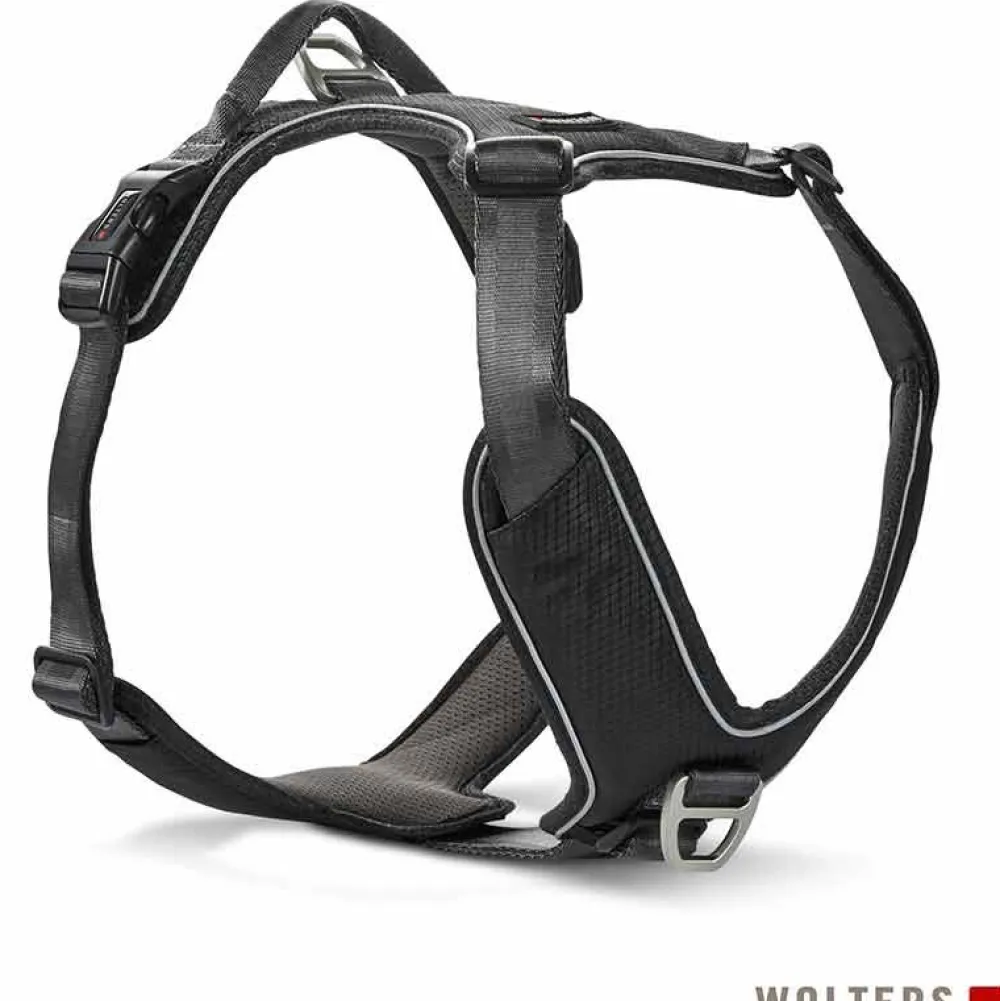 Halsbänder, Leinen & Geschirre>Futterfreund Wolters Geschirr Active Pro Comfort, schwarz/anthrazit