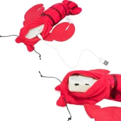 Katzenspielzeug>Futterfreund Zappelshrimp, Stoff, Katzenminze, 23cm