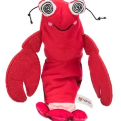 Katzenspielzeug>Futterfreund Zappelshrimp, Stoff, Katzenminze, 23cm