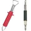 Hilfsmittel|Ungezieferprodukte>Futterfreund Zeckenzange mit Feder, Metall, 8cm, Pro Care