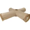 Katzen Schlafplatz|Katzenspielzeug>Futterfreund ZOOPREME Katzentunnel Cross 125 cm, beige