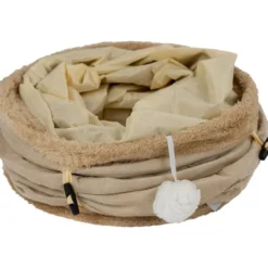Katzen Schlafplatz|Katzenspielzeug>Futterfreund ZOOPREME Katzentunnel Twist 124 cm, beige